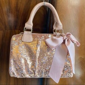 Xhilaration Pink Sequin Handbag
